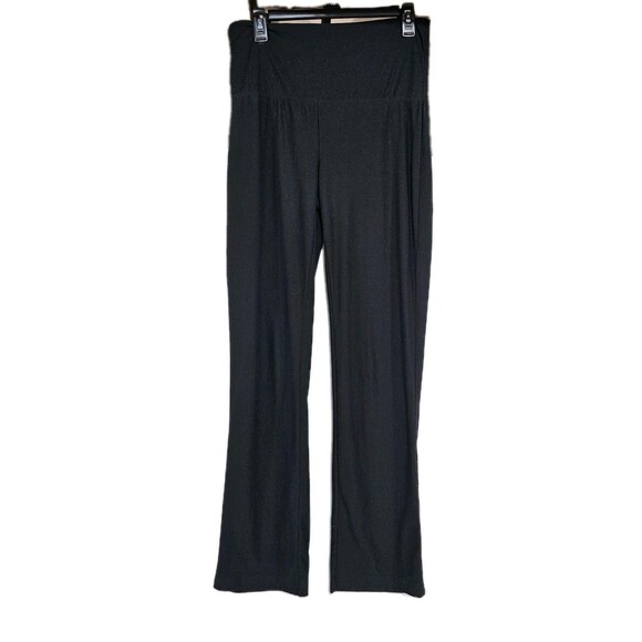 Bobbie Brooks Leggings Womens Size Medium Black Stretch Pullon Softshell - Picture 2 of 7